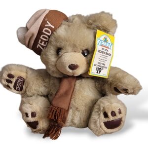1980s Zellers Zeddy Bear With Tags